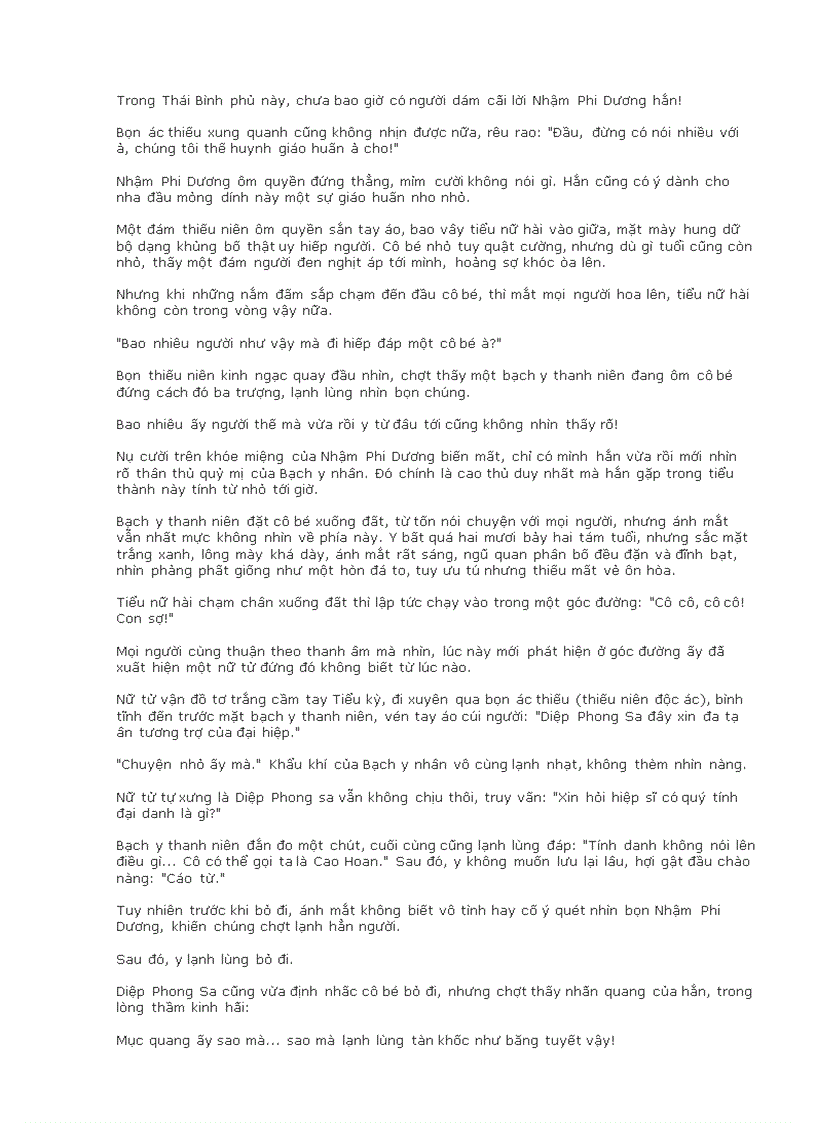 image for page Hoàng Nguyên Tuyết Nguyên tác Thương Nguyệt