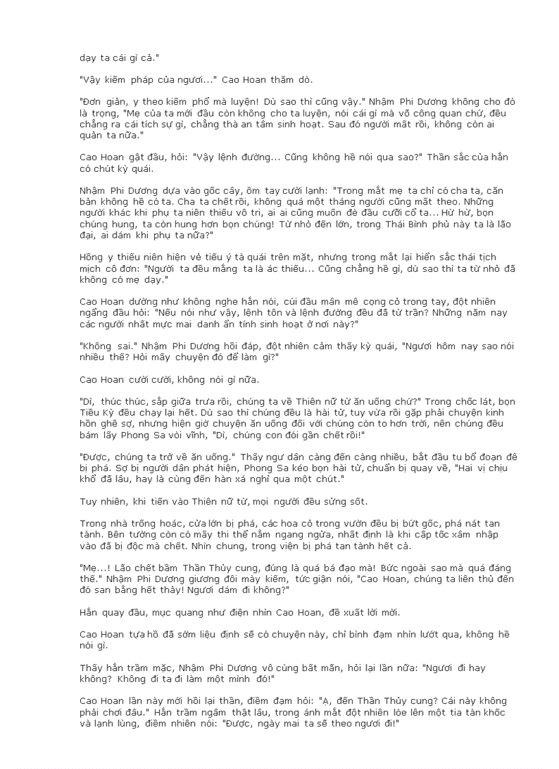 image for page Hoàng Nguyên Tuyết Nguyên tác Thương Nguyệt