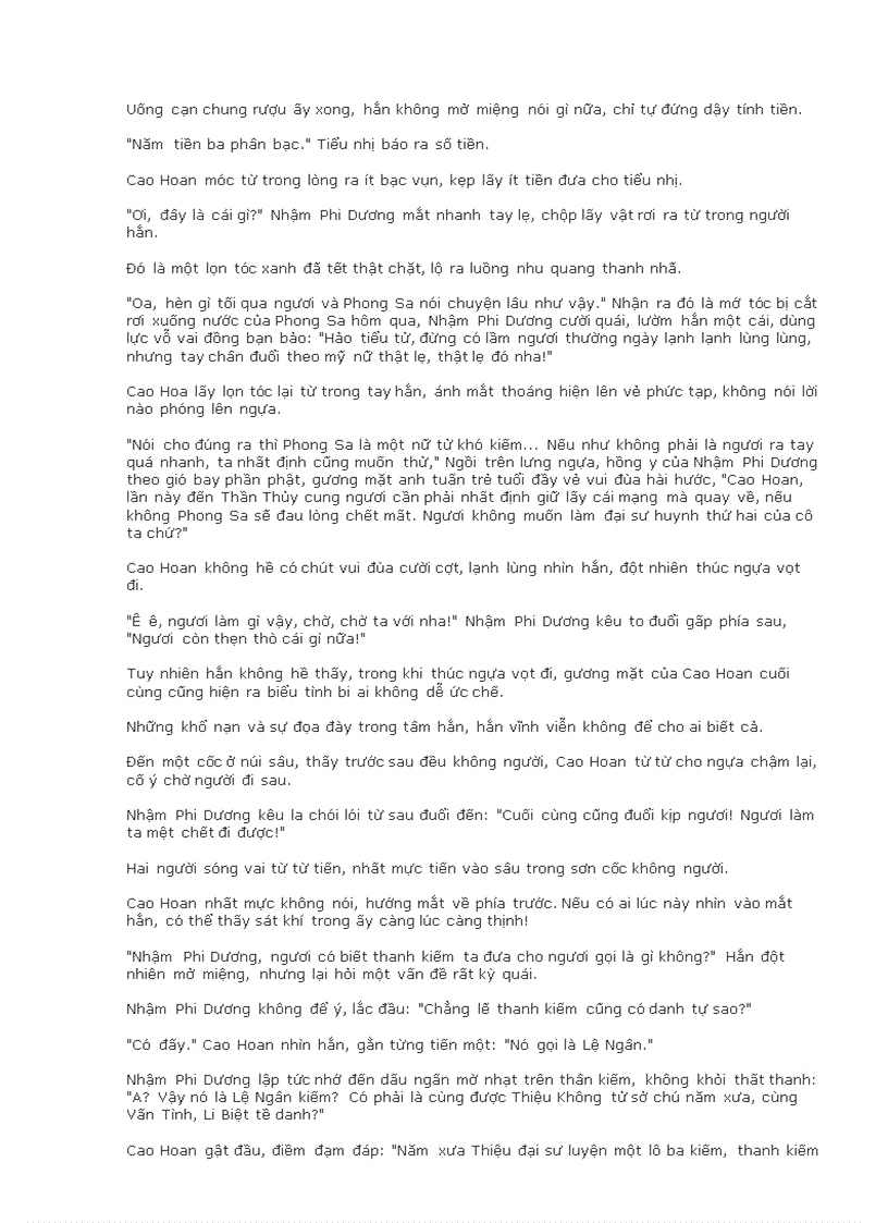 image for page Hoàng Nguyên Tuyết Nguyên tác Thương Nguyệt