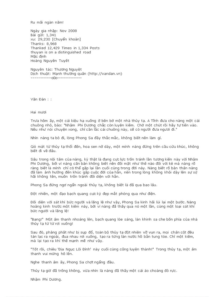 image for page Hoàng Nguyên Tuyết Nguyên tác Thương Nguyệt