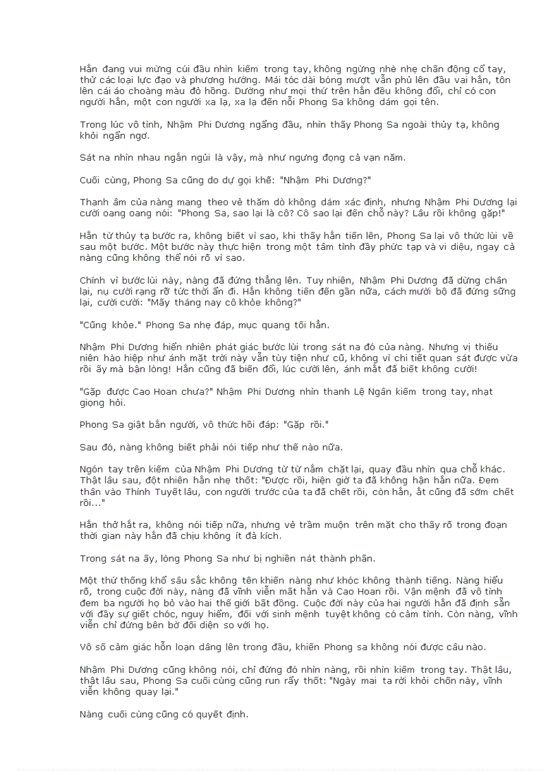 image for page Hoàng Nguyên Tuyết Nguyên tác Thương Nguyệt