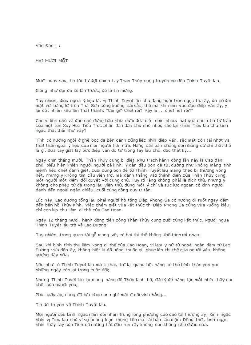 image for page Hoàng Nguyên Tuyết Nguyên tác Thương Nguyệt