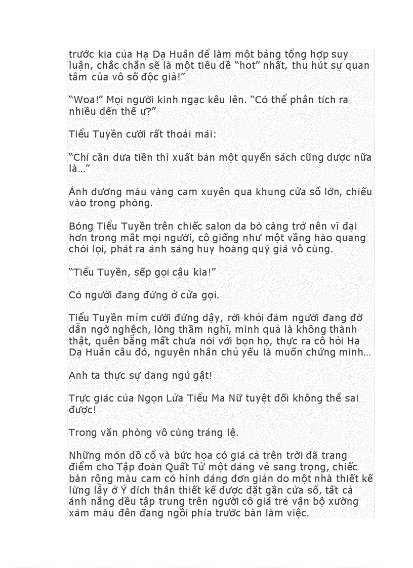 image for page Dư vị trà chiều Minh Hiểu Khê