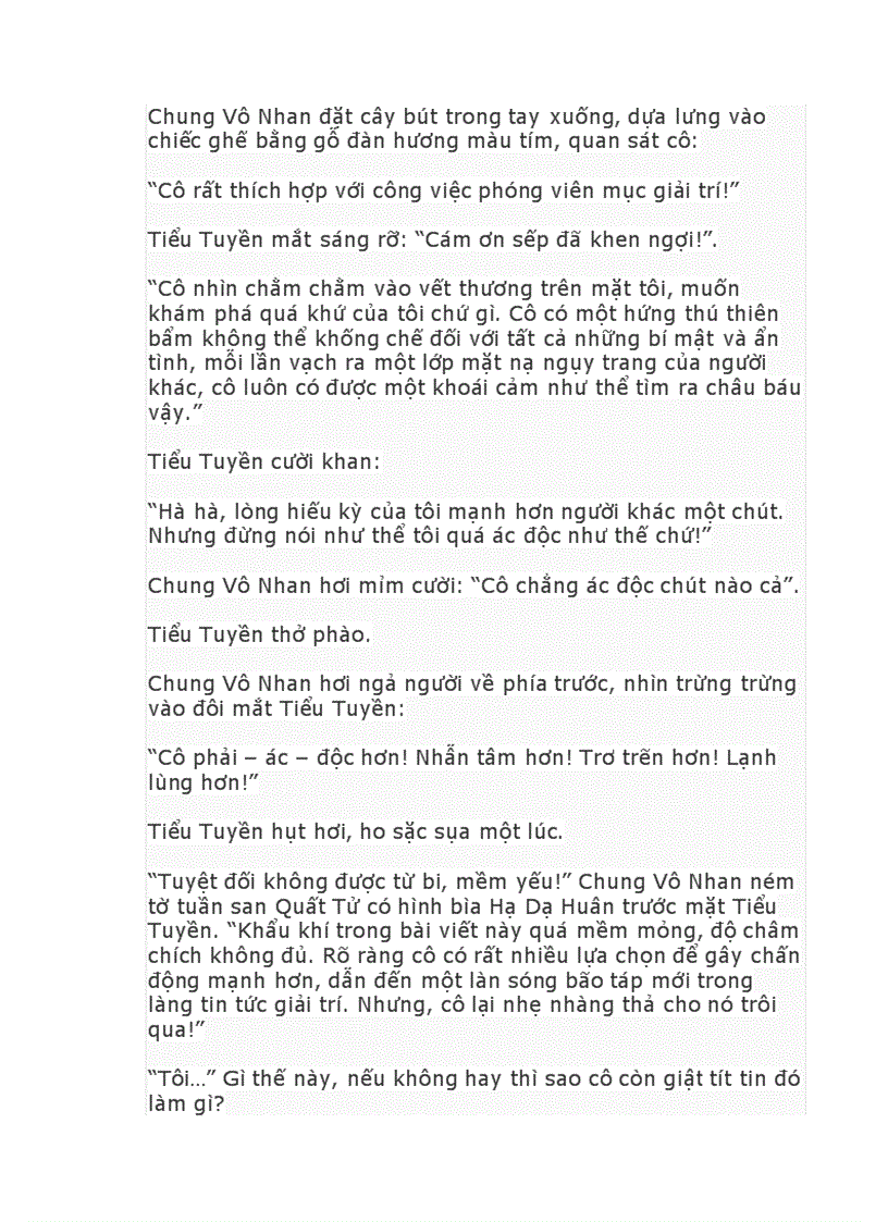 image for page Dư vị trà chiều Minh Hiểu Khê