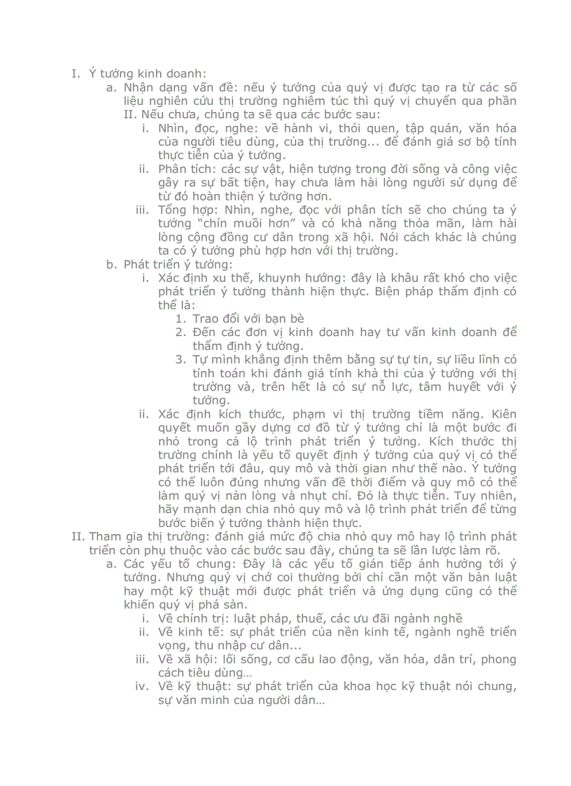 image for page Ý tưởng kinh doanh