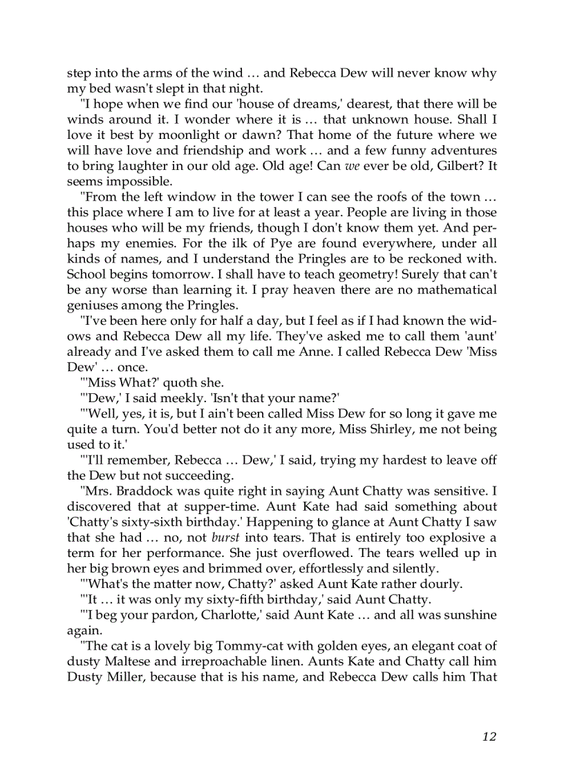 image for page Ebook Anne cô bé tóc đỏ bản tiếng anh