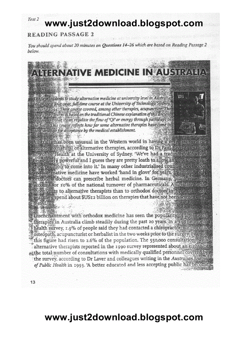 image for page Cambridge Practice for Ielts 4 test 2