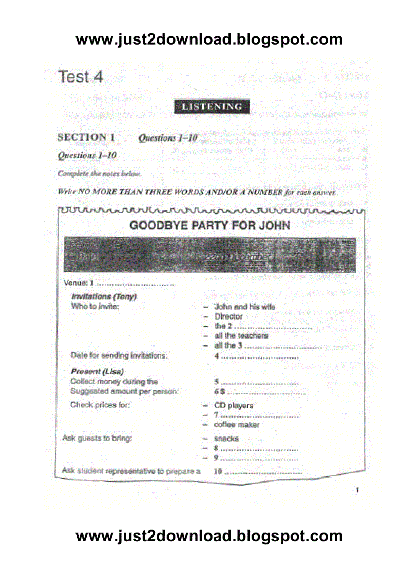 image for page Cambridge Practice for Ielts 4 test 4