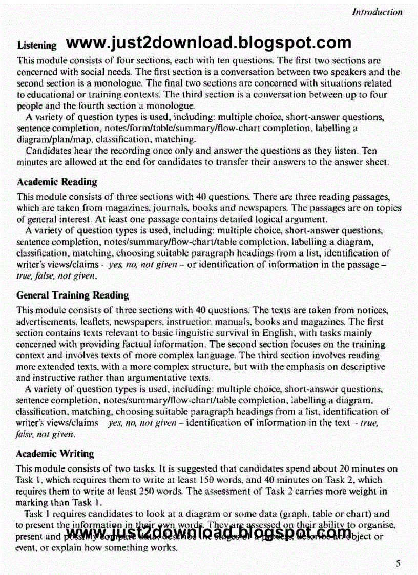 image for page Ebook Cambridge Practice for Ielts 5 test 1