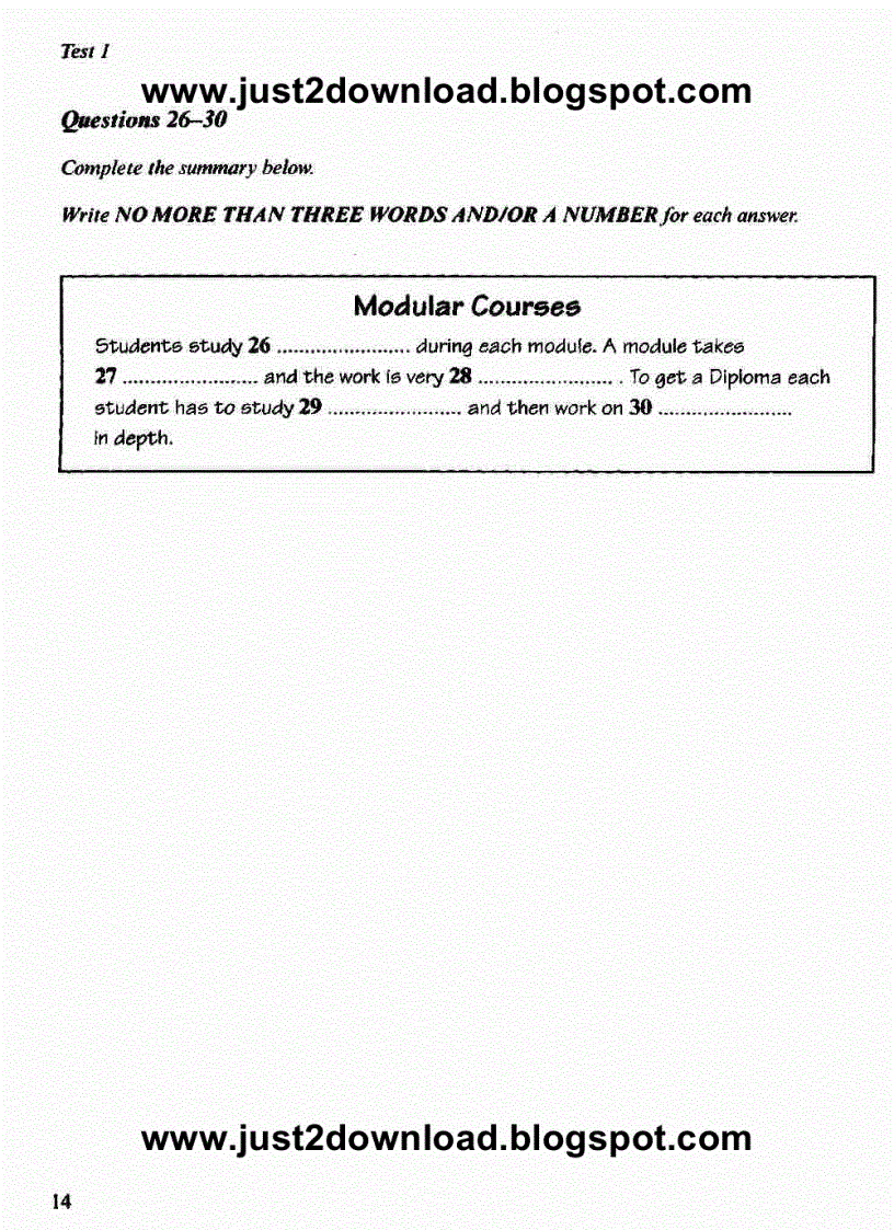 image for page Ebook Cambridge Practice for Ielts 5 test 1