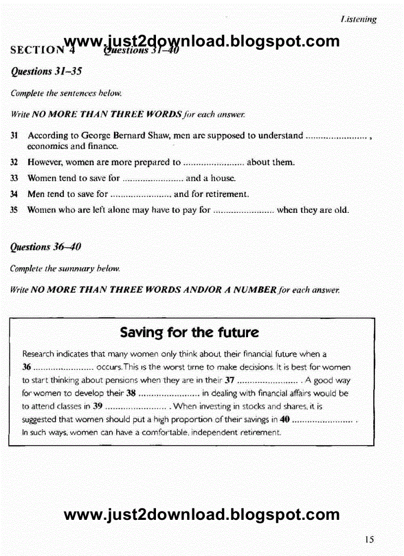 image for page Ebook Cambridge Practice for Ielts 5 test 1