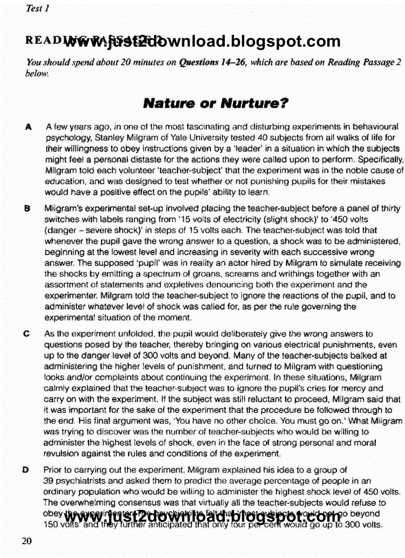 image for page Ebook Cambridge Practice for Ielts 5 test 1