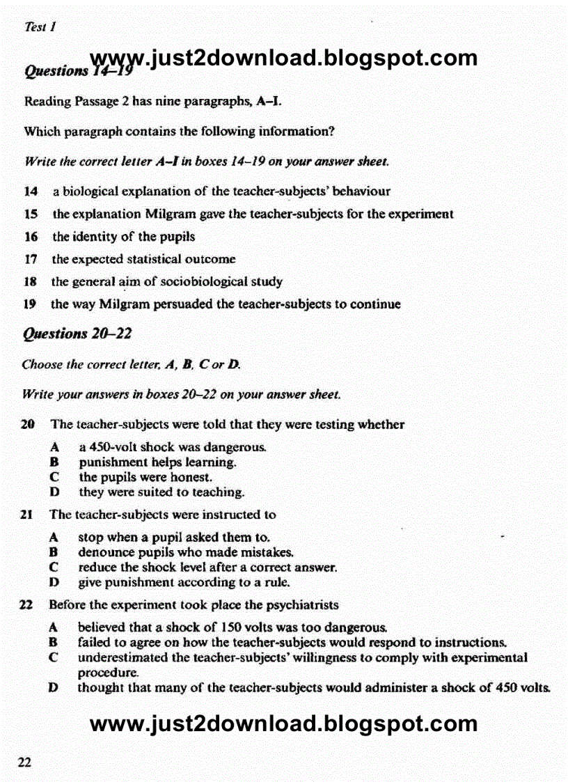 image for page Ebook Cambridge Practice for Ielts 5 test 1