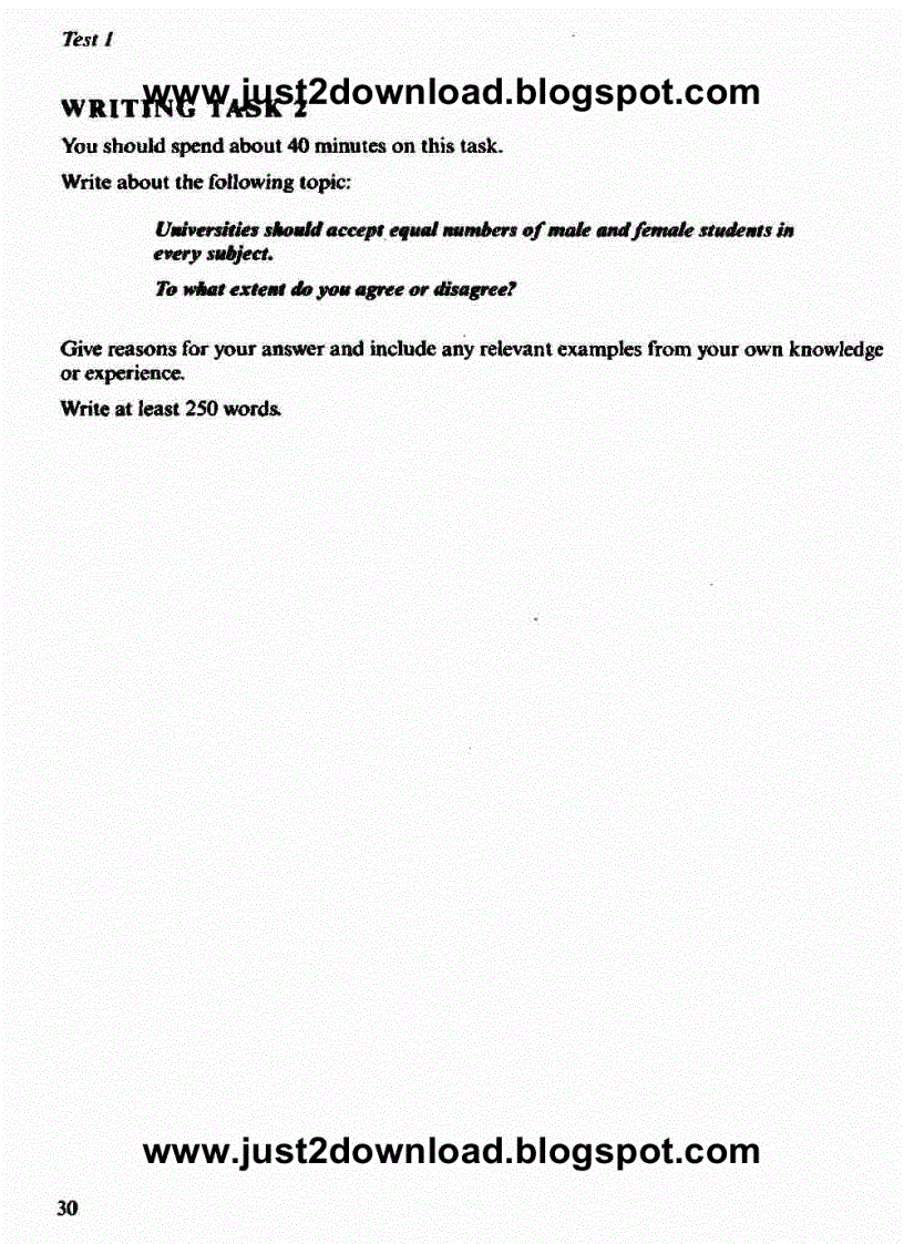 image for page Ebook Cambridge Practice for Ielts 5 test 1