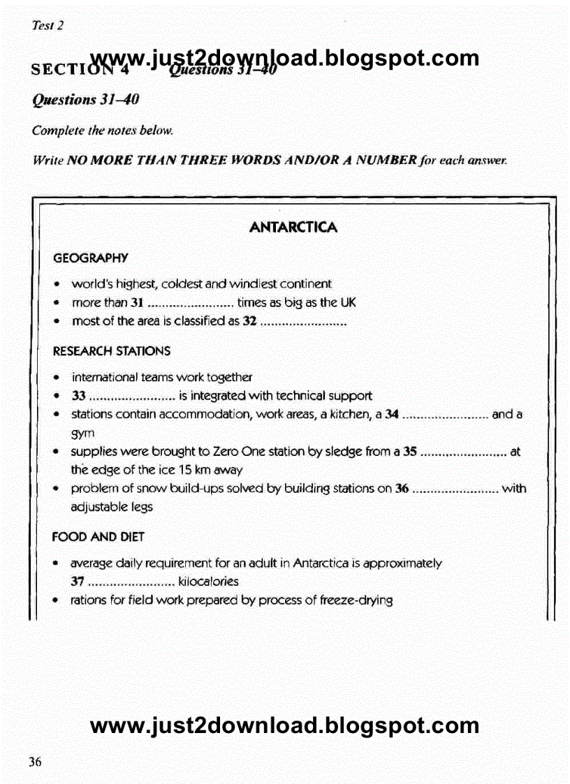 image for page Ebook Cambridge Practice for Ielts 5 test 1