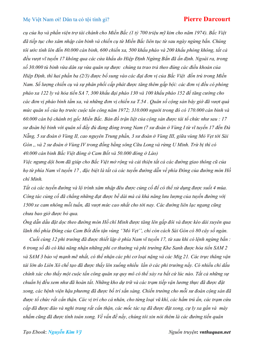 image for page Ebook Mẹ Việt Nam ơi Dân ta có tội tình gì Pierre Darcourt