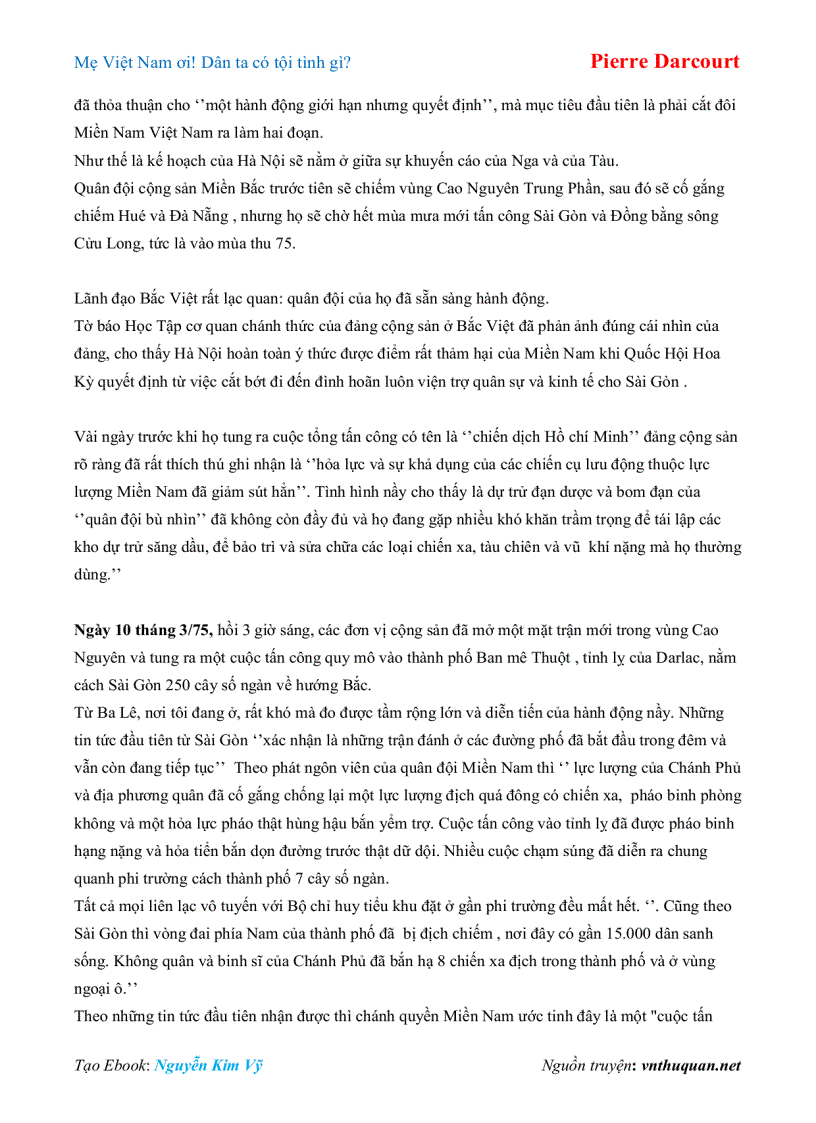 image for page Ebook Mẹ Việt Nam ơi Dân ta có tội tình gì Pierre Darcourt