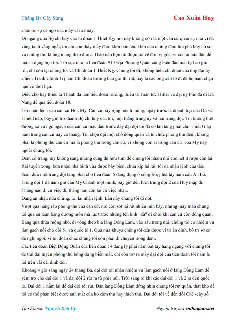 image for page Ebook Tháng Ba Gãy Súng Cao Xuân Huy