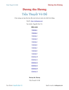 Ebook Tiểu Thuyết Vô Đề Dương thu Hương