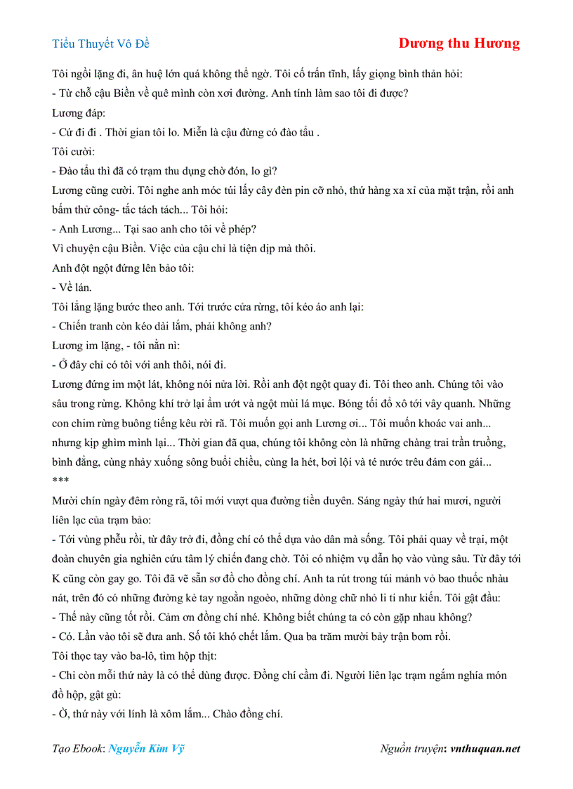 image for page Ebook Tiểu Thuyết Vô Đề Dương thu Hương