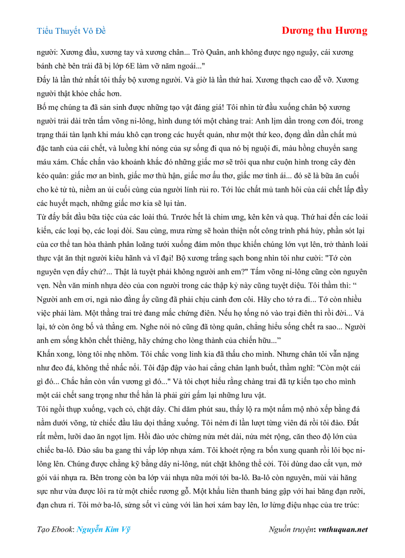 image for page Ebook Tiểu Thuyết Vô Đề Dương thu Hương