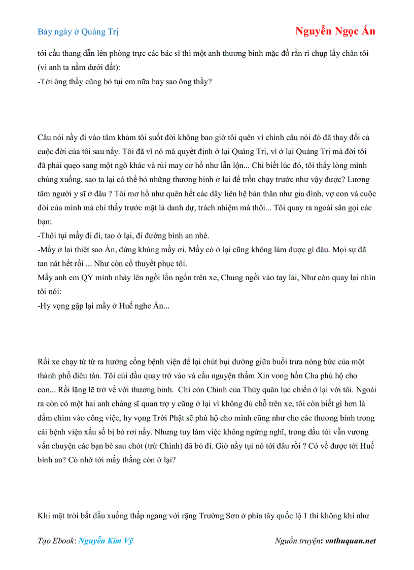 image for page Ebook Bảy ngày ở Quảng Trị Nguyễn Ngọc Ấn