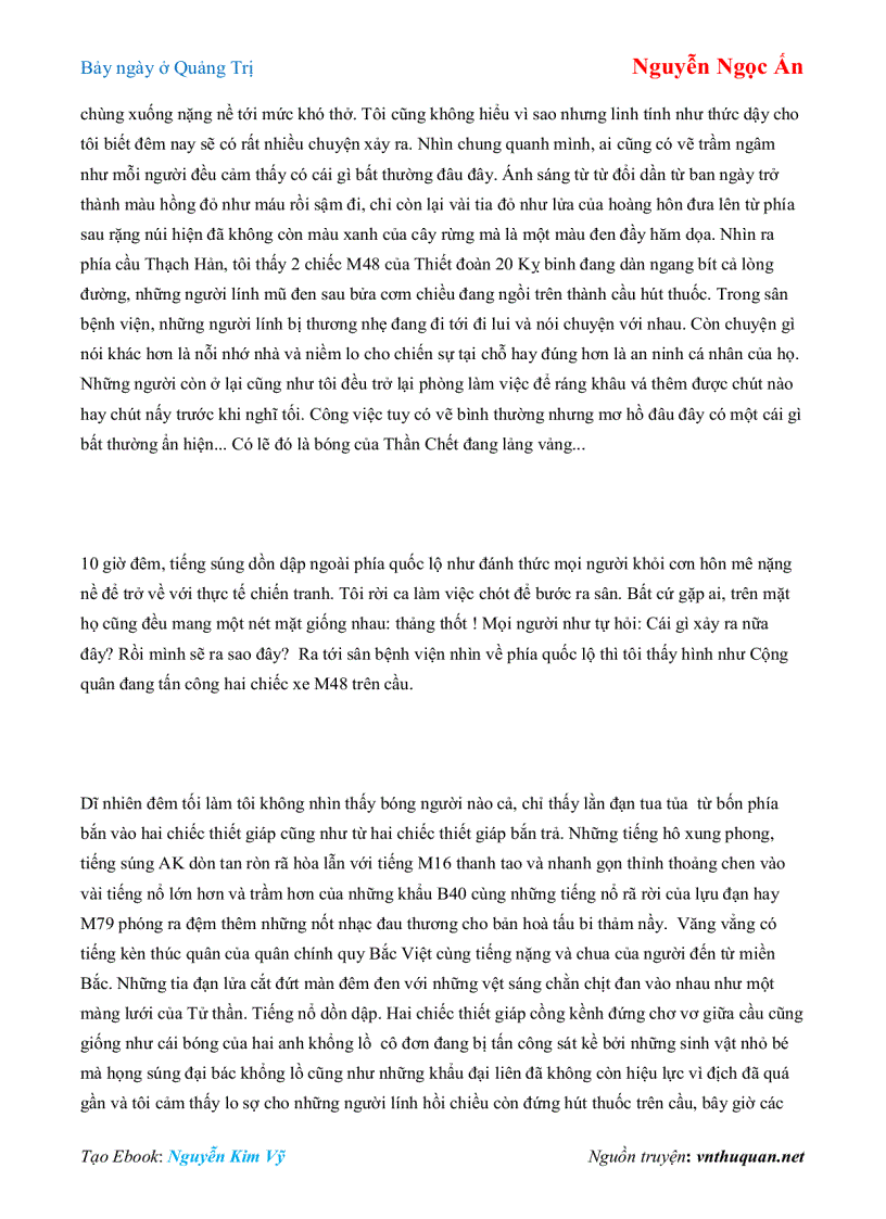 image for page Ebook Bảy ngày ở Quảng Trị Nguyễn Ngọc Ấn