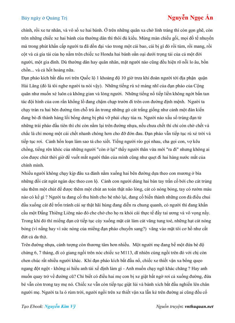 image for page Ebook Bảy ngày ở Quảng Trị Nguyễn Ngọc Ấn