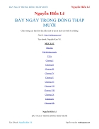 Ebook BẢY NGÀY TRONG ĐỒNG THÁP MƯỜI Nguyễn Hiến Lê
