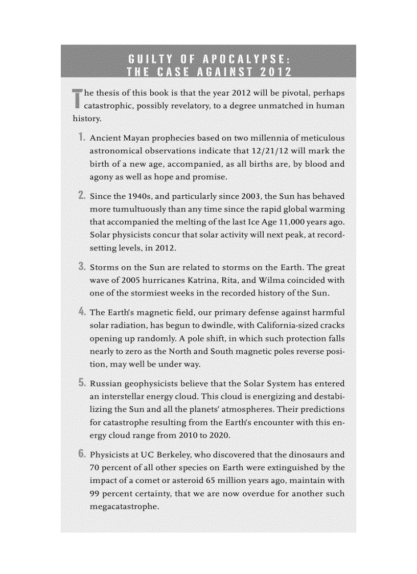 image for page Ebook Apocalypse 2012 Lawrence E Joseph