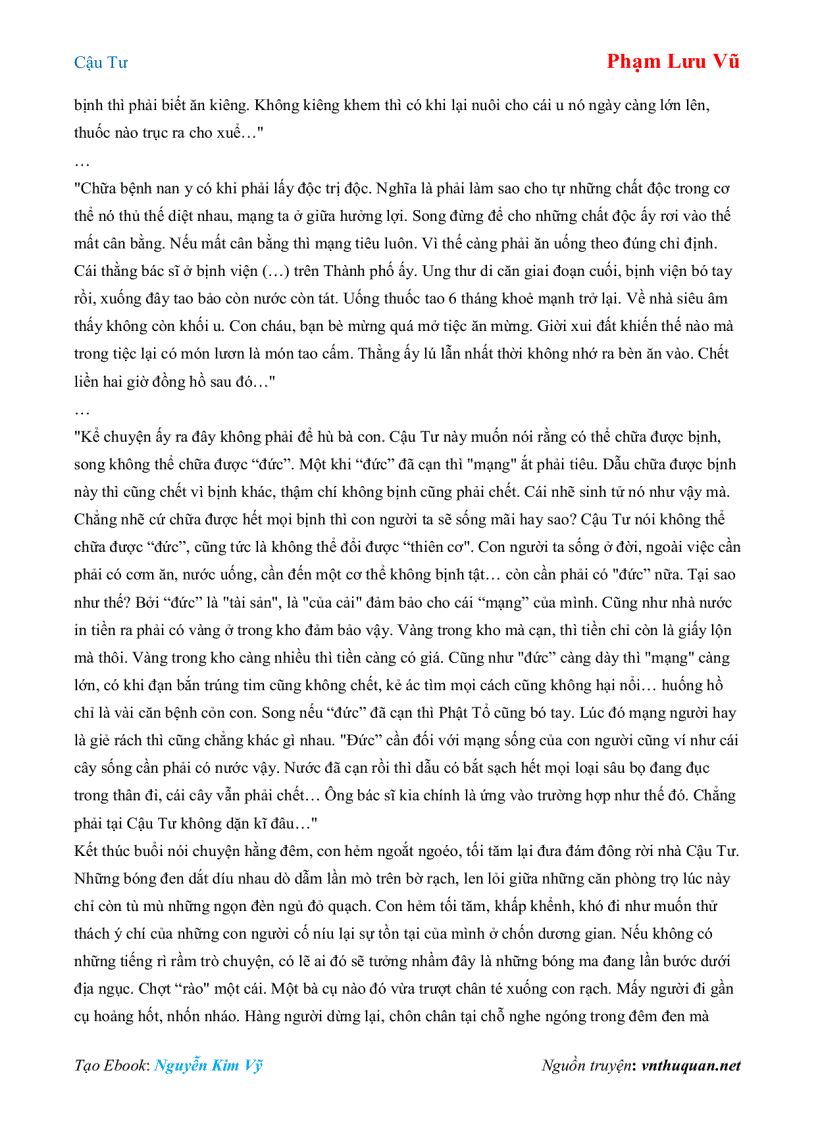 image for page Ebook Cậu Tư Phạm Lưu Vũ