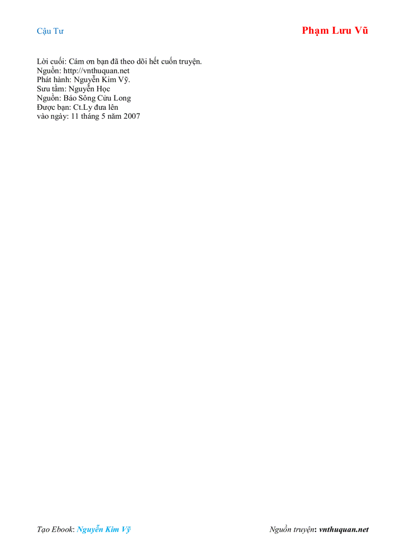 image for page Ebook Cậu Tư Phạm Lưu Vũ