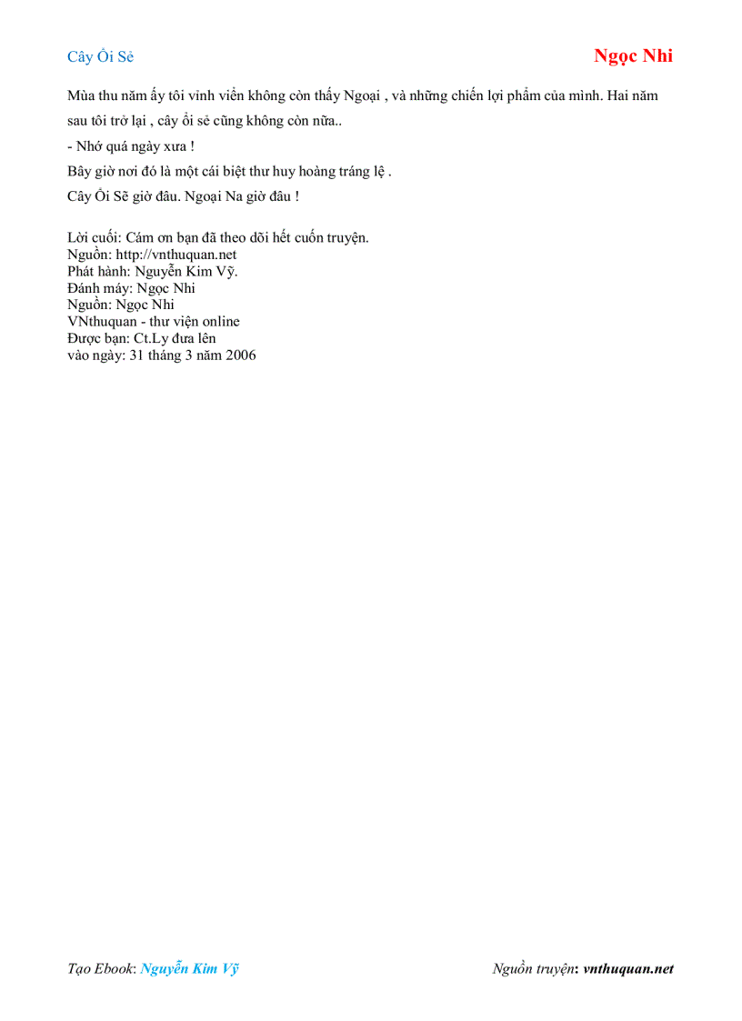 image for page Ebook Cây Ổi Sẻ Ngọc Nhi