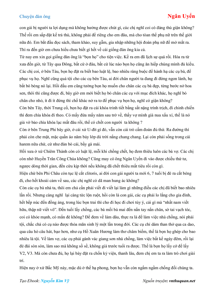 image for page Ebook Chuyện đàn ông Ngân Uyển