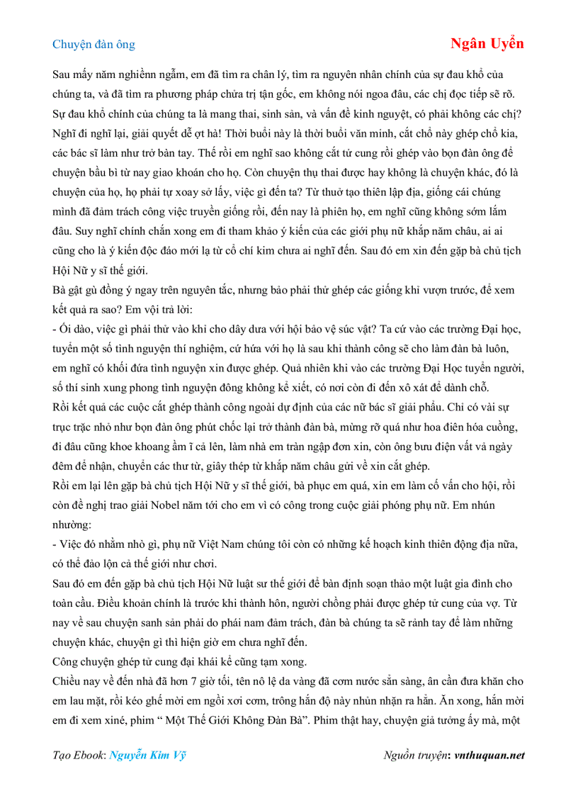 image for page Ebook Chuyện đàn ông Ngân Uyển