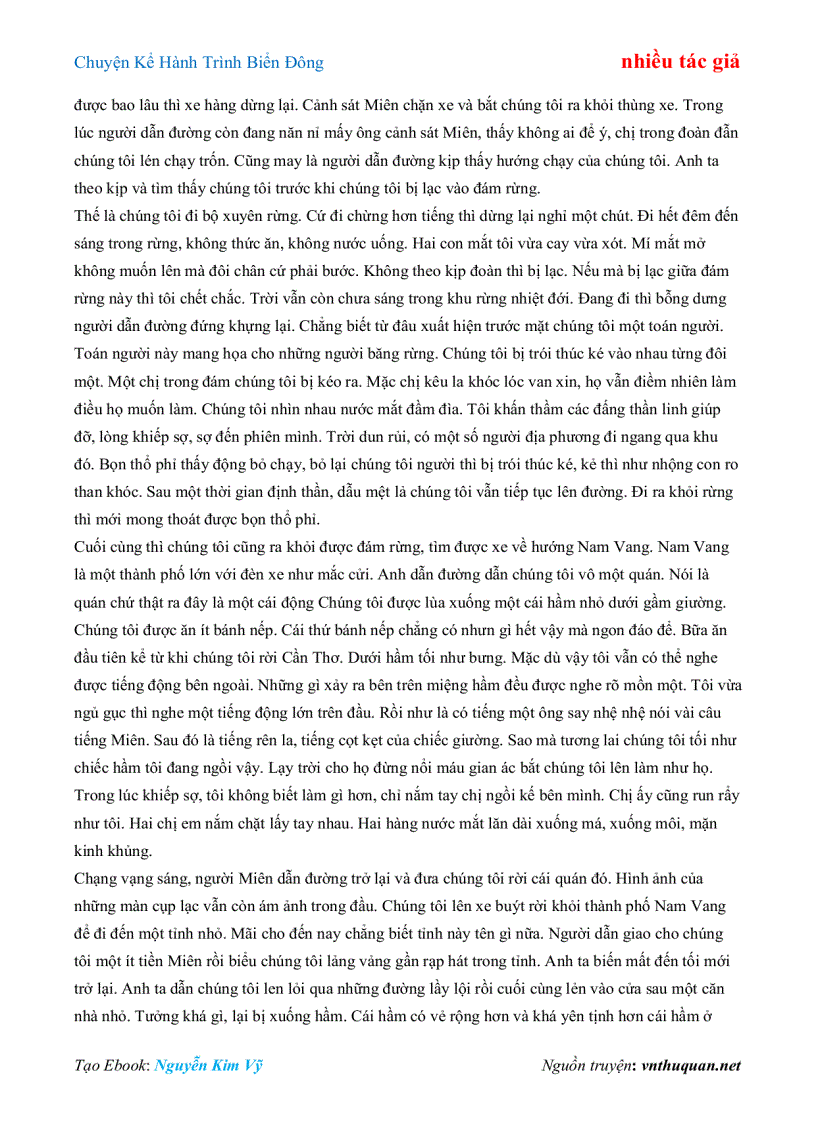 image for page Ebook Chuyện Kể Hành Trình Biển Đông nhiều tác giả