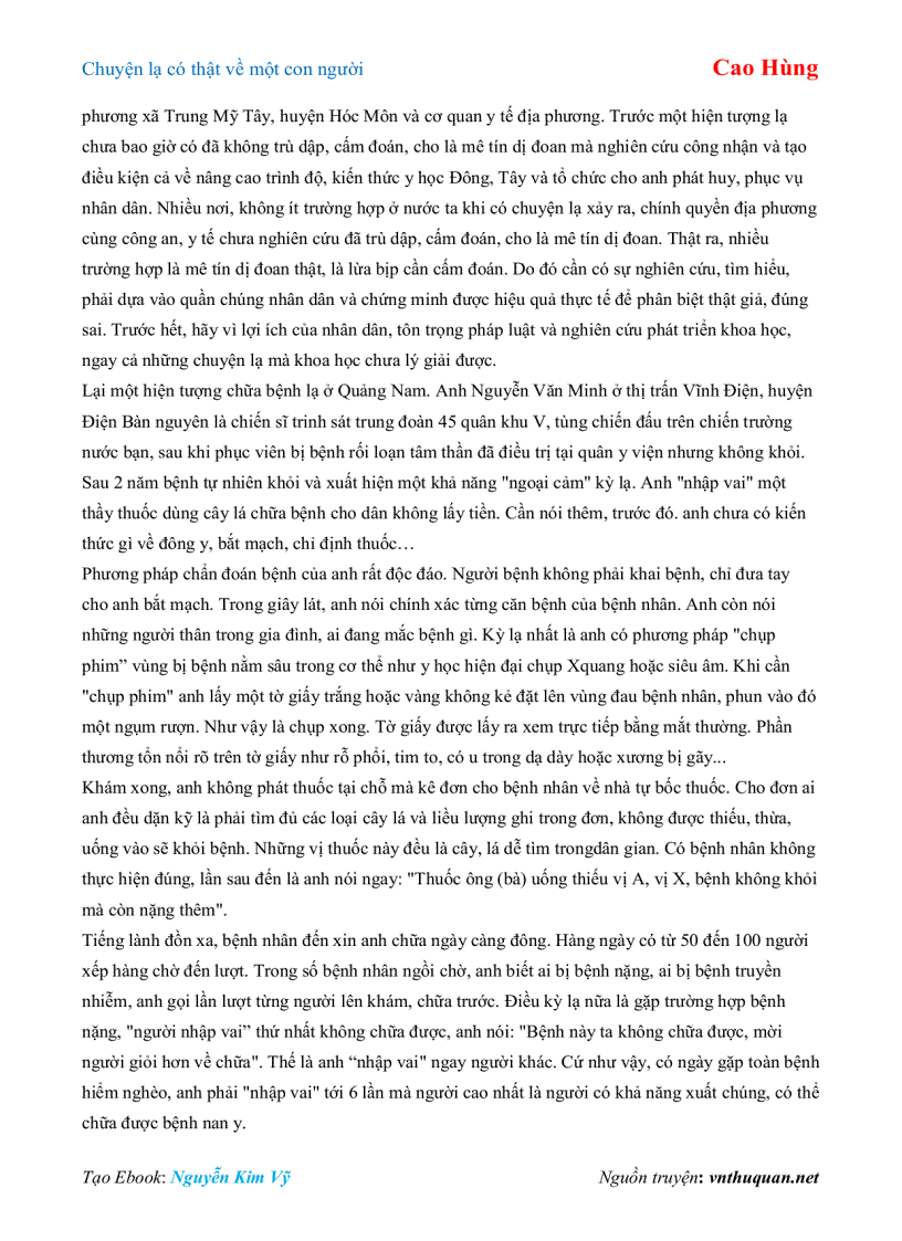 image for page Ebook Chuyện lạ có thật về một con người Cao Hùng
