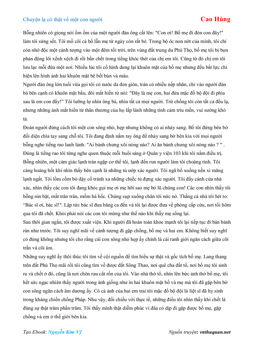image for page Ebook Chuyện lạ có thật về một con người Cao Hùng