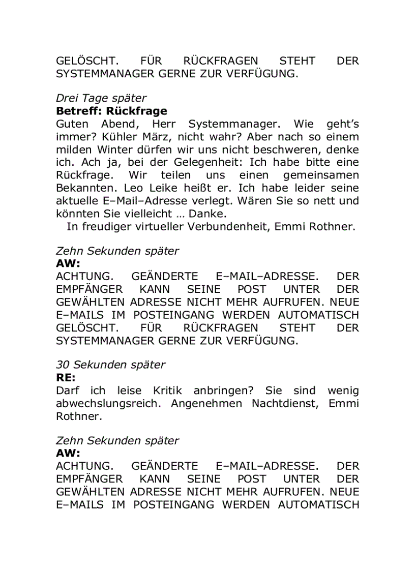 image for page Ebook Con sóng thứ bảy Daniel Glattauer bản tiếng Đức