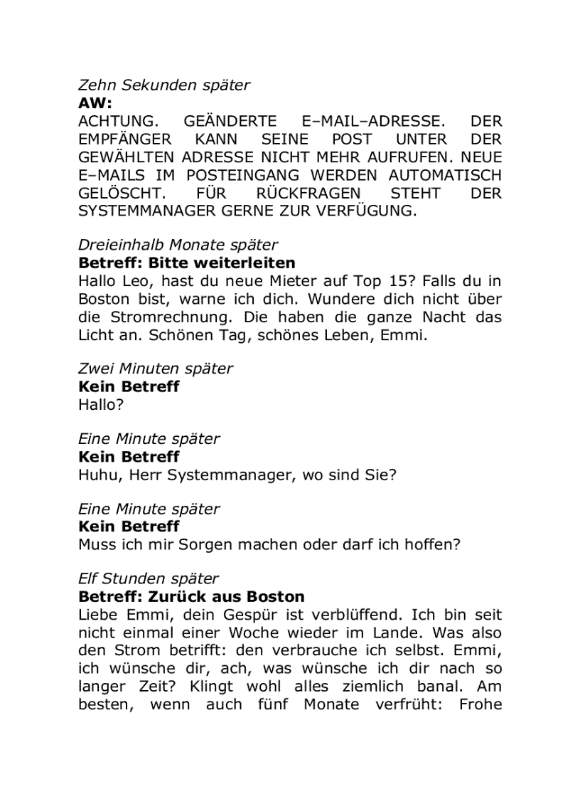 image for page Ebook Con sóng thứ bảy Daniel Glattauer bản tiếng Đức