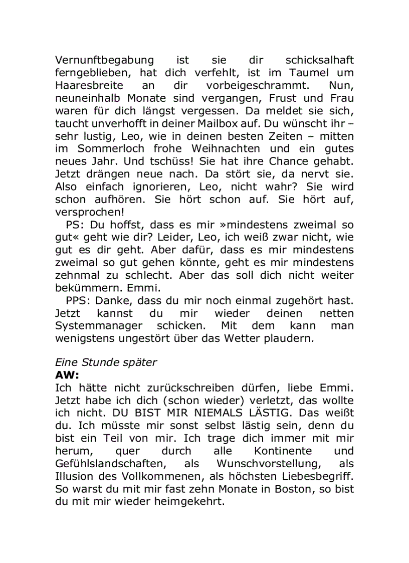 image for page Ebook Con sóng thứ bảy Daniel Glattauer bản tiếng Đức