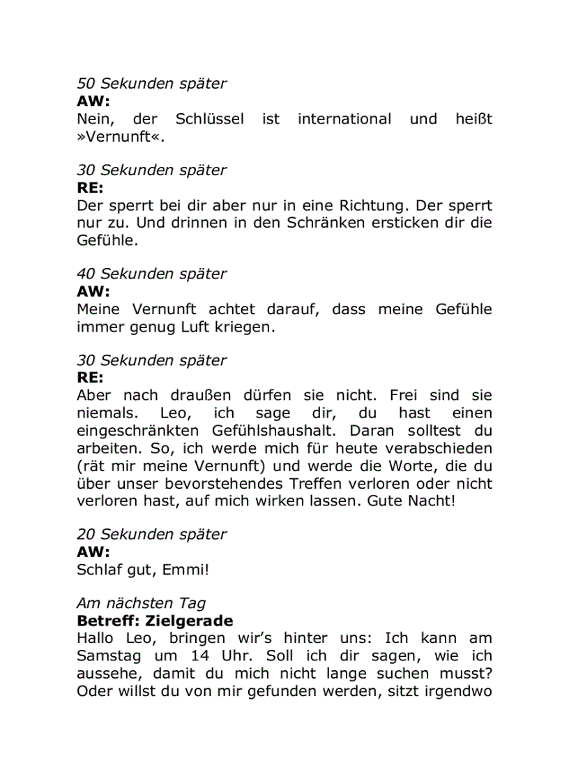 image for page Ebook Con sóng thứ bảy Daniel Glattauer bản tiếng Đức