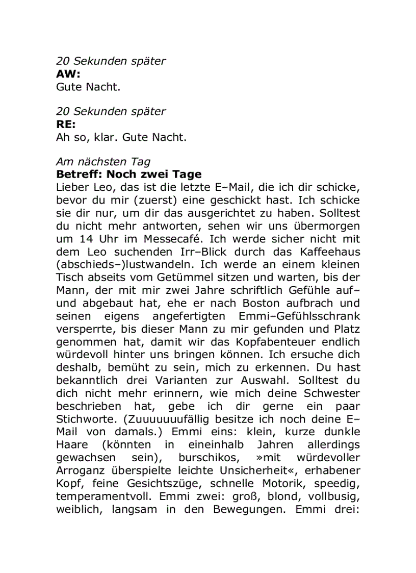 image for page Ebook Con sóng thứ bảy Daniel Glattauer bản tiếng Đức