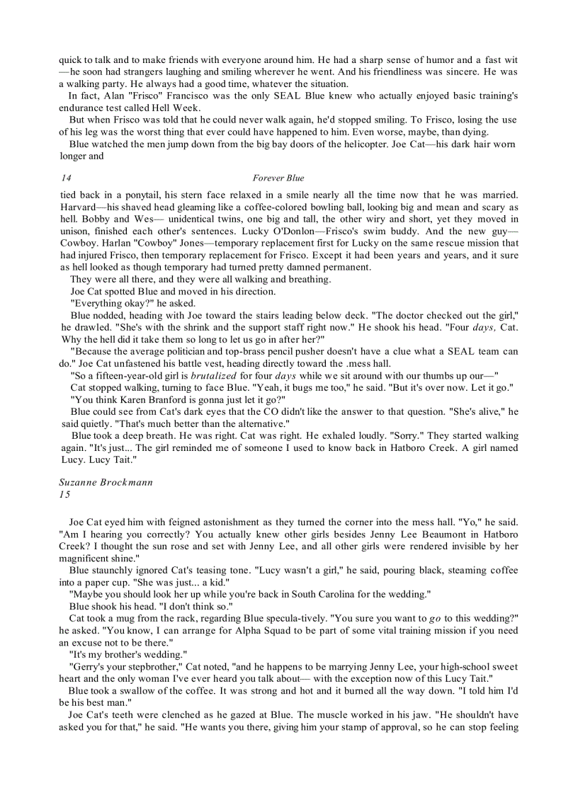 image for page Ebook Forever Blue 1996