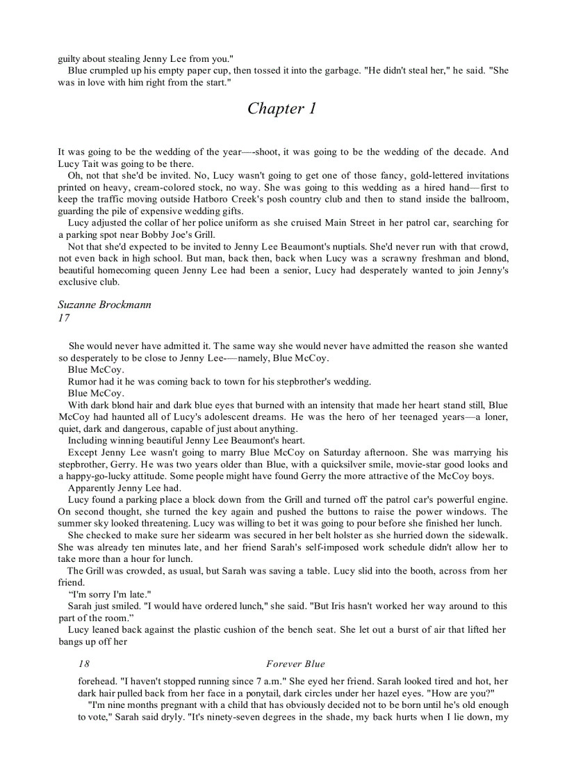 image for page Ebook Forever Blue 1996