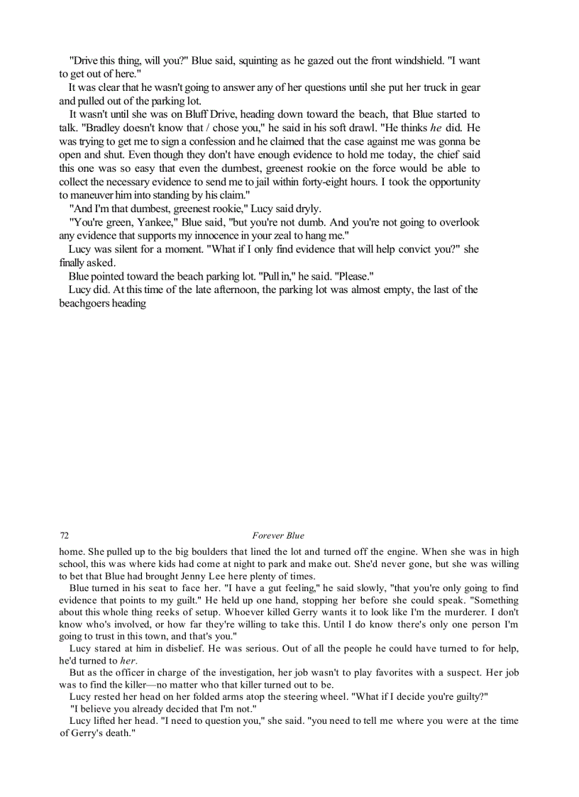 image for page Ebook Forever Blue 1996