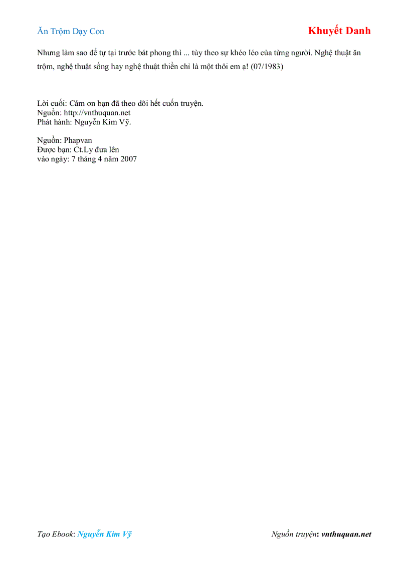 image for page Ebook Ăn Trộm Dạy Con