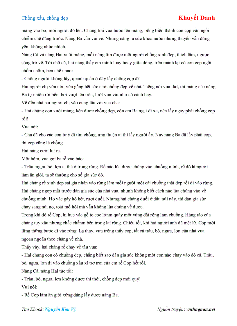 image for page Ebook truyện Chồng xấu chồng đẹp