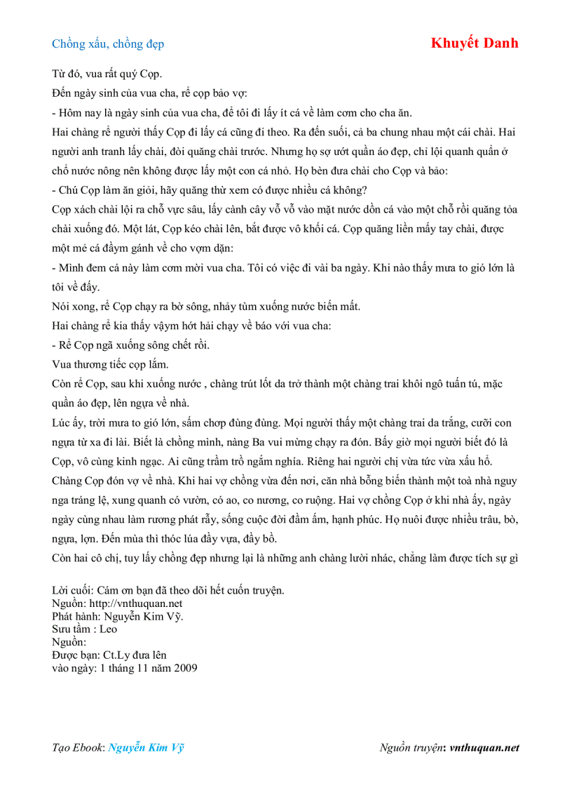 image for page Ebook truyện Chồng xấu chồng đẹp