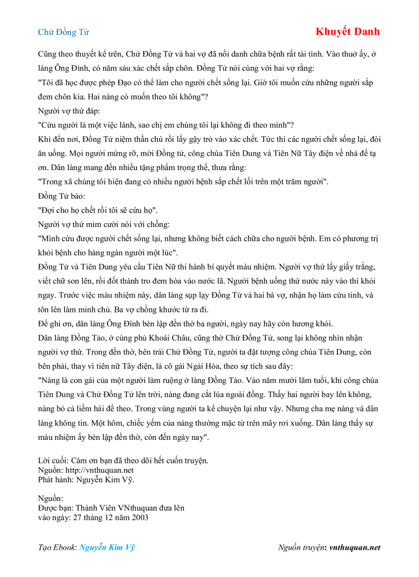 image for page Ebook truyện Chử Đồng Tử